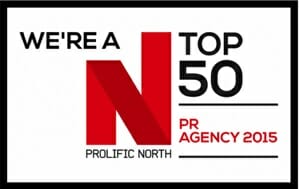 Prohibition Shortlisted in the Top 50 PR Agencies