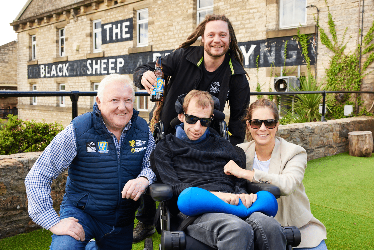Launching Black Sheep’s New Beer in Support of Rob Burrow